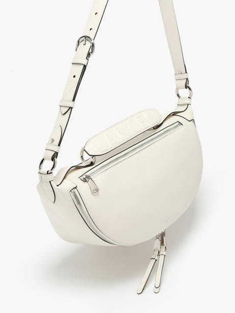 Cross Body Tas M Origami Leder Lancel Beige origami A12528 ander zicht 2